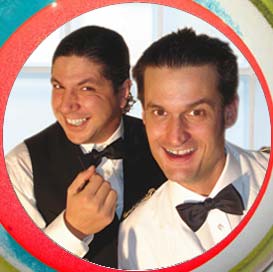 Komischer Kellner Ben Sommerfeld und Partner