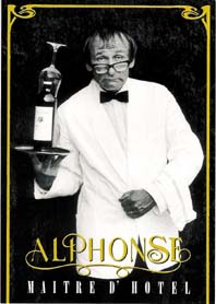 Kellner Alphonse der erstklassige
