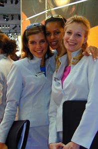 Messehostessen - Pr&auml;sentationshostessen - Eventpersonal