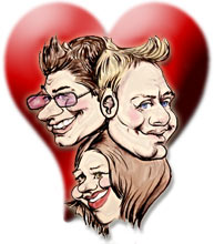 Karikaturist und Zeichner Samy